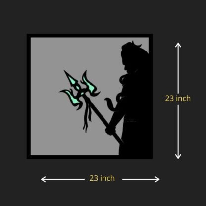 Lord Shiva's Eternal Light Wall Art - Image 2