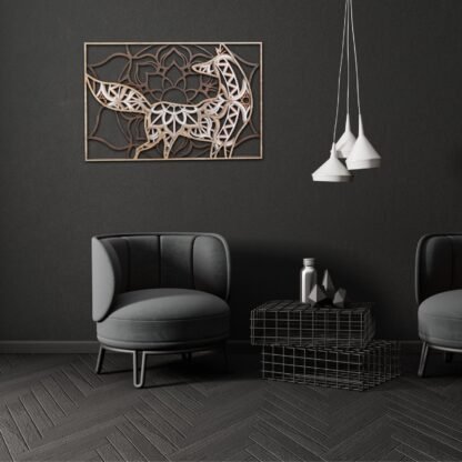 Cape Fox Multilayer Wall Art Decor