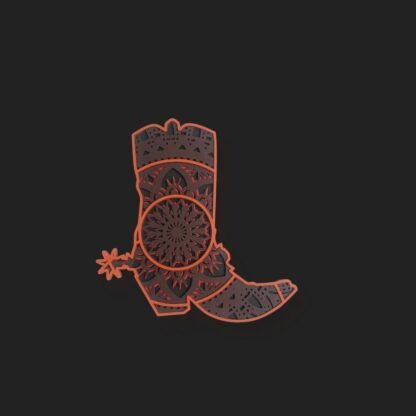 Elite Cowboy Boot Wall Art - Image 3