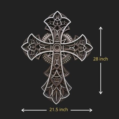 Cross of Virtue Wall Art - Image 2