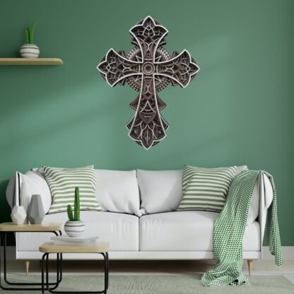 Cross of Virtue Wall Art