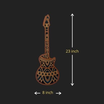 Symphonic Guitar Mandala Wall Decor - Image 3