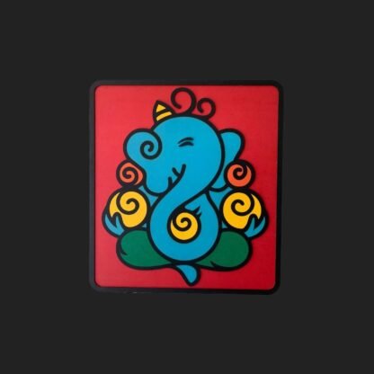 Ganesha's Joyful Presence Wall Decor - Image 3