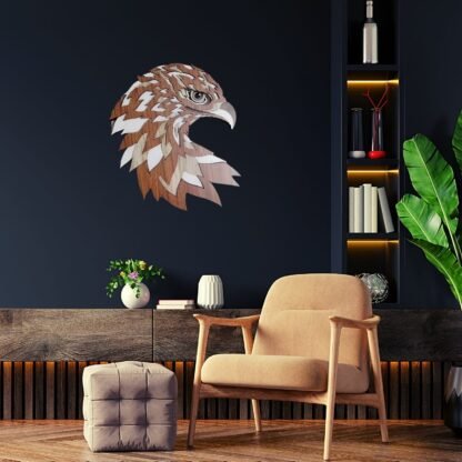Pride of the Skies Eagle Head Wall Art