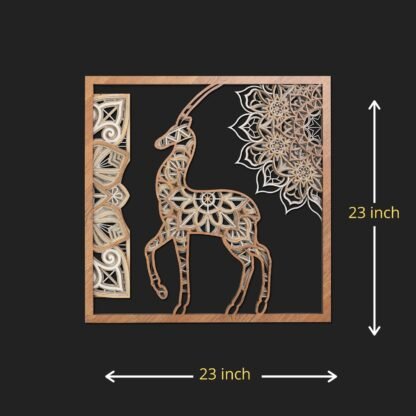 Grace of the Gazelle Deer Wall Art - Image 2