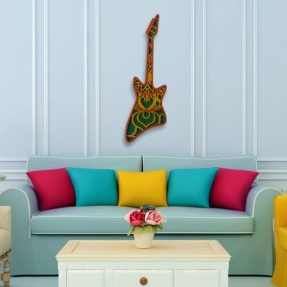Guitar Symphony Mandala Wall Decor
