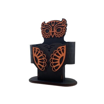 Sage Owl Pen Holder - Image 3