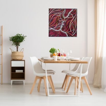 Romance in Motion Kiss Wall Decor