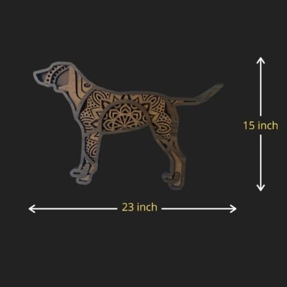 Fierce Rottweiler Dog Wall Decor - Image 2