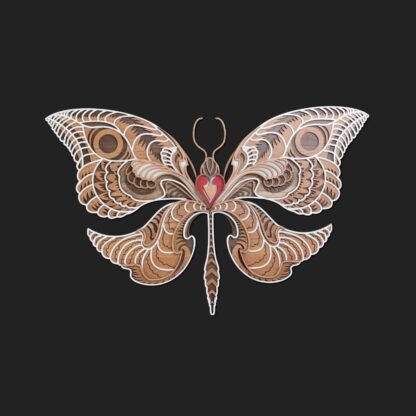 Butterfly Mandala Art Decor - Image 3