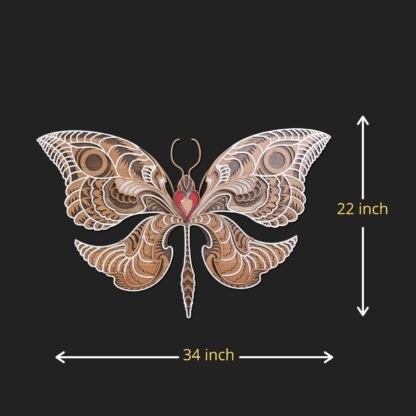 Butterfly Mandala Art Decor - Image 2