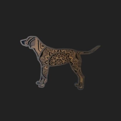 Fierce Rottweiler Dog Wall Decor - Image 3