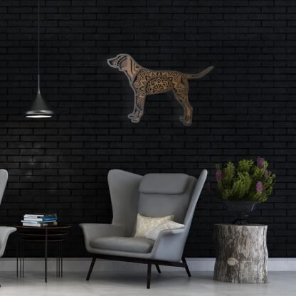 Fierce Rottweiler Dog Wall Decor