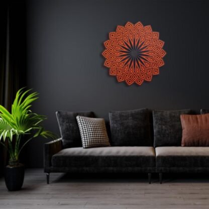 Trance-Inducing Mandala Wall Art