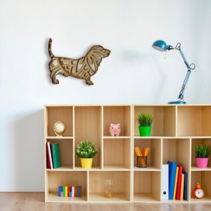 Short-Legged Basset Hound Wall Art