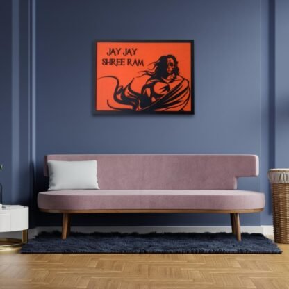 Lord Hanuman’s Empowering Wall Art