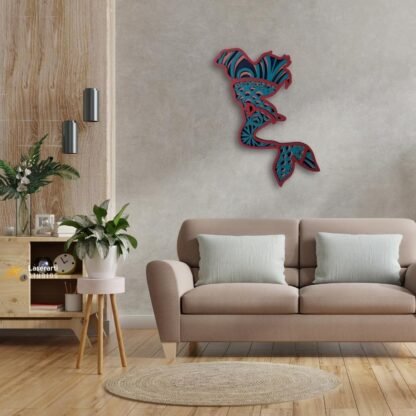 Oceanic Dream Mermaid Wall Decor
