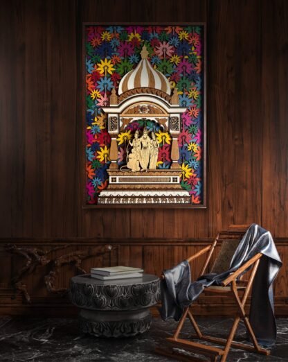 Divine Lord Ram Darbar Wall Art - Image 2