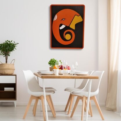 Vighnaharta Ekdanta Ganesha Divine Wall Decor