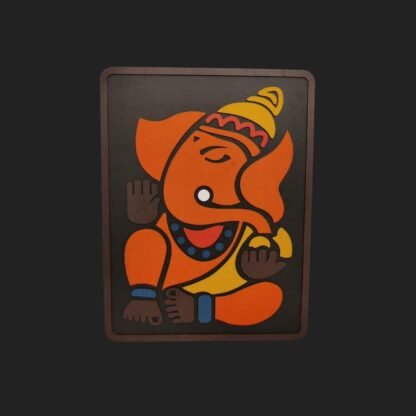 Ganesha’s Eternal Grace Wall Art - Image 3