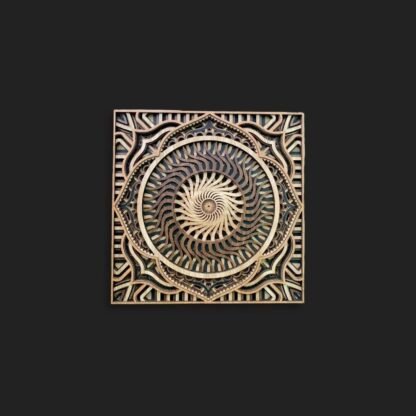 Gilded Flora Art Wall Hanging - Image 2