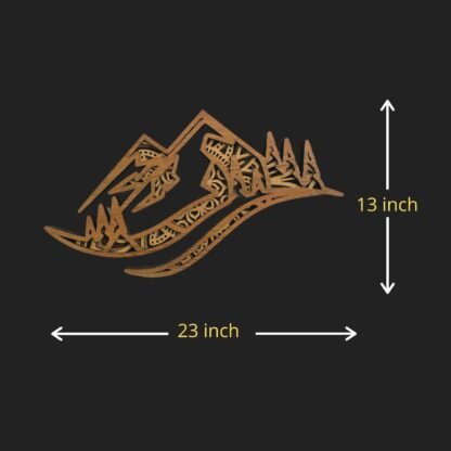 Mountain Majesty Wall Hanging Art - Image 3
