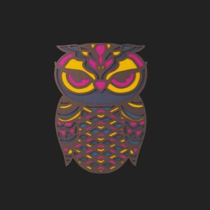 Owls of the Night Wall Art - Image 3
