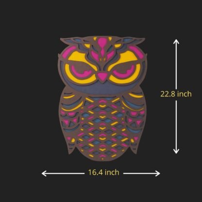 Owls of the Night Wall Art - Image 2