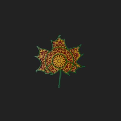 Maple Mandala Essence Wall Art - Image 3