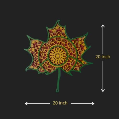 Maple Mandala Essence Wall Art - Image 2