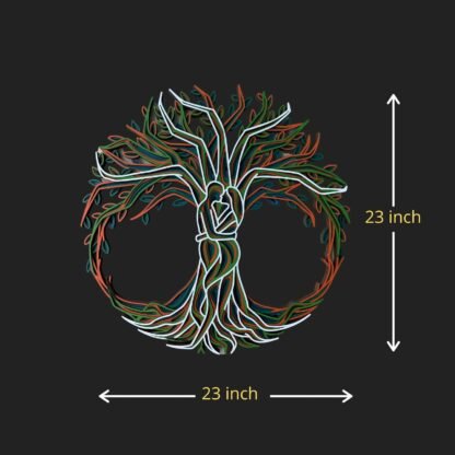Life’s Embrace Tree Man & Woman Art - Image 3