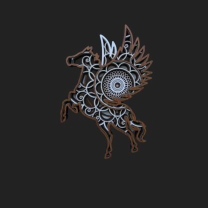 Spirit of the Sky Horse Wall Art - Image 2