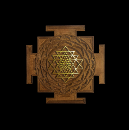 Mystical Shree Yantra Wall Hanging - Image 2